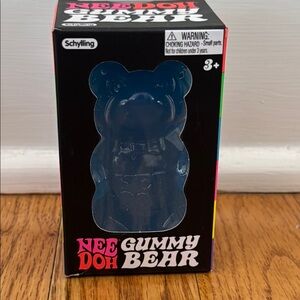 NeeDoh Blue Gummy Bear Kids Toy NIB